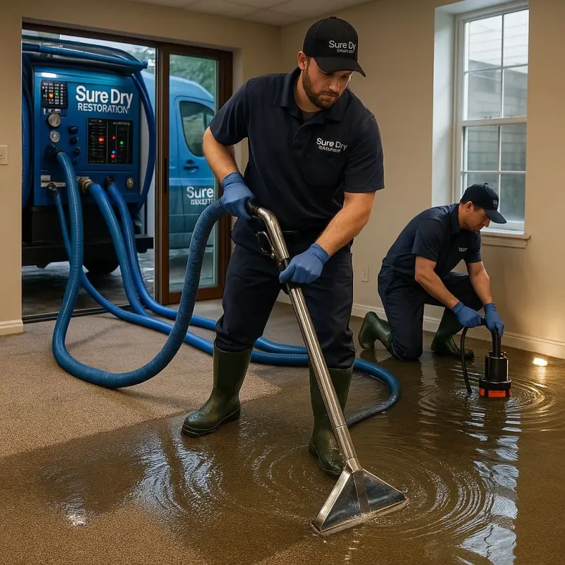 Water Extraction and Removal process in Pelican Bay, FL